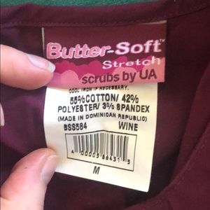 Butter soft scrub top,